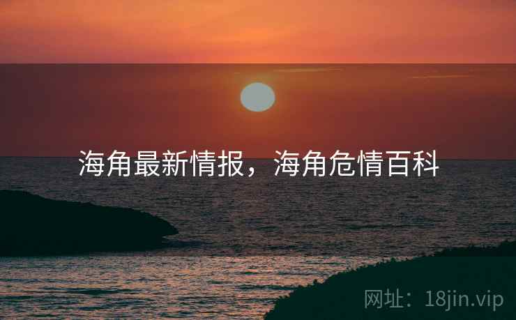 海角最新情报，海角危情百科