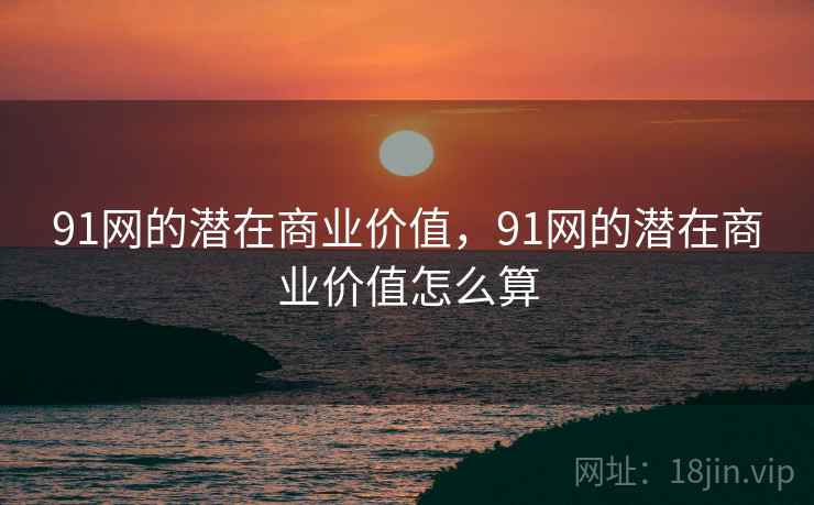 91网的潜在商业价值，91网的潜在商业价值怎么算