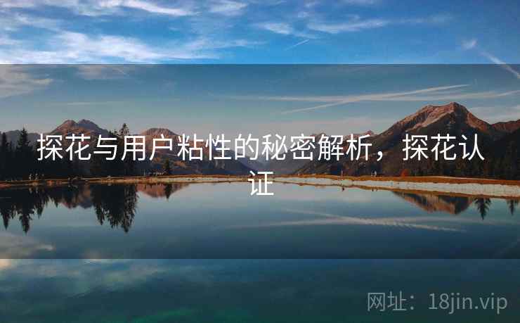 探花与用户粘性的秘密解析，探花认证