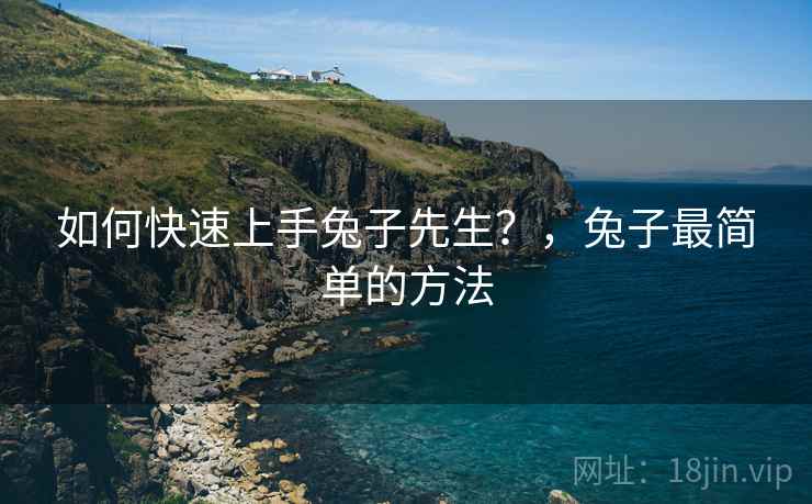 如何快速上手兔子先生？，兔子最简单的方法
