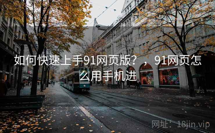 如何快速上手91网页版?,91网页怎么用手机进